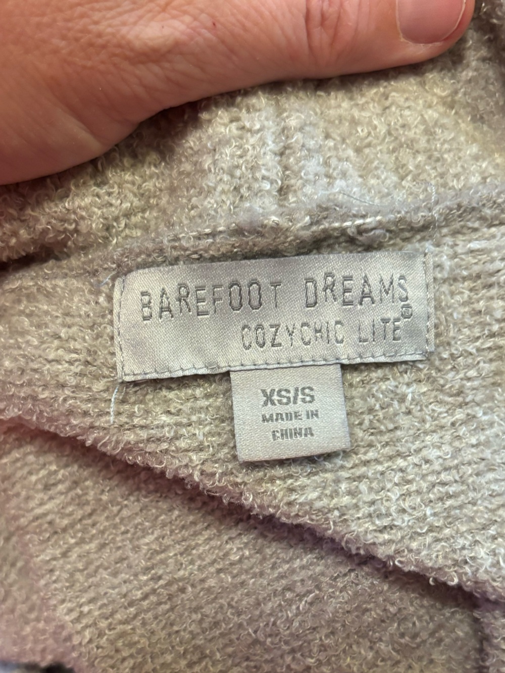 Barefoot Dreams CozyChic Lite® Circle Cardigan sz XS/S - Picture 3 of 8